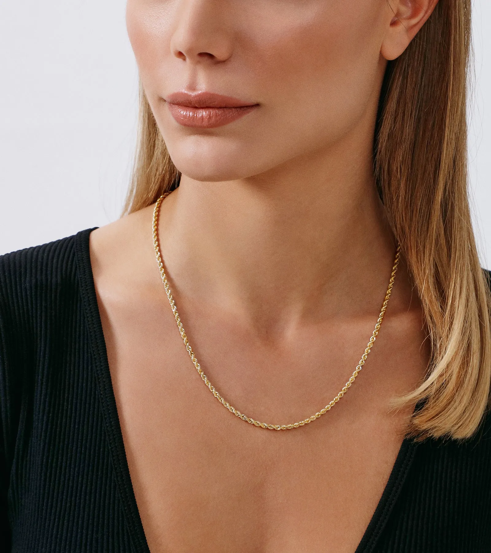 Rope Chain Necklace (2.7mm)