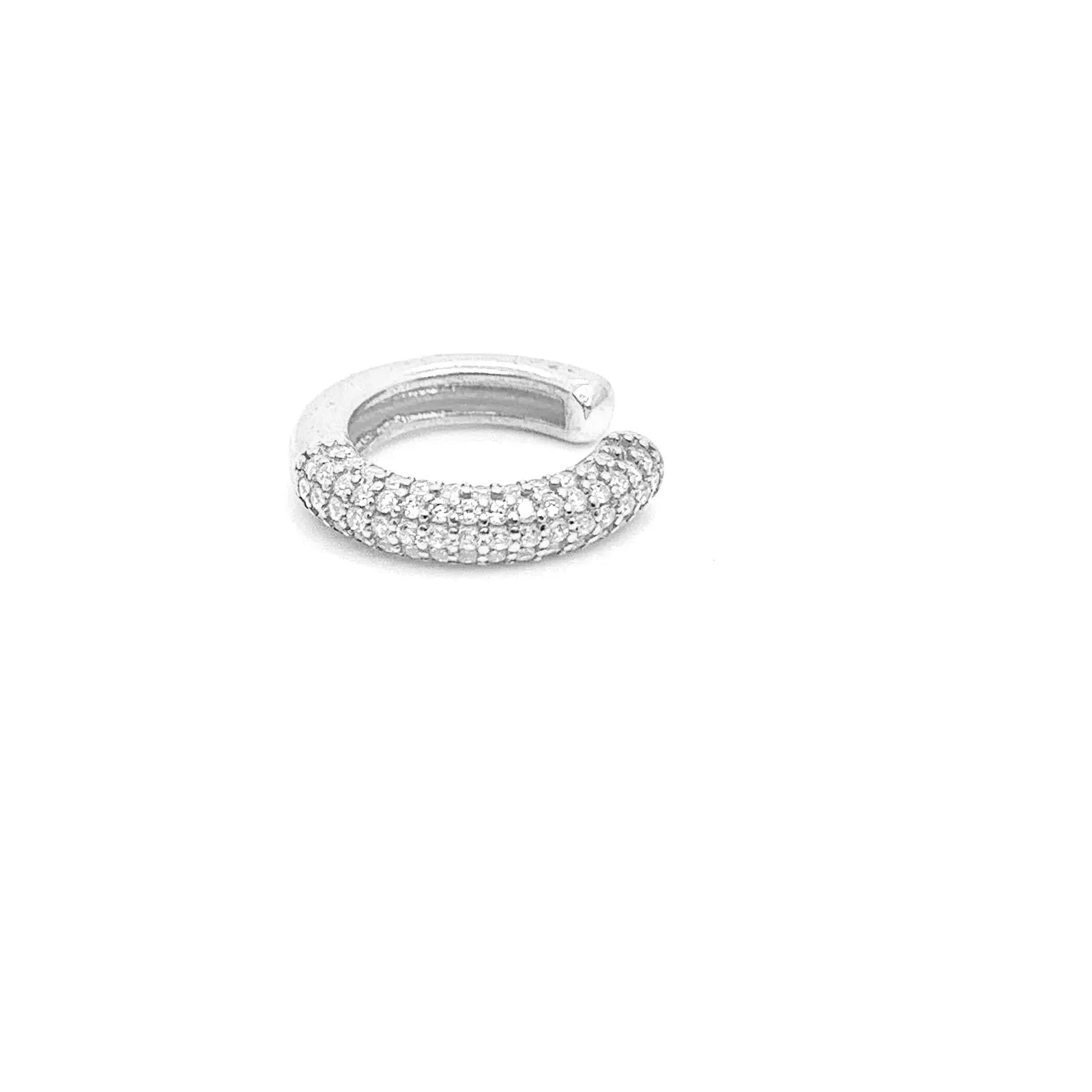 Round Pave Earcuff