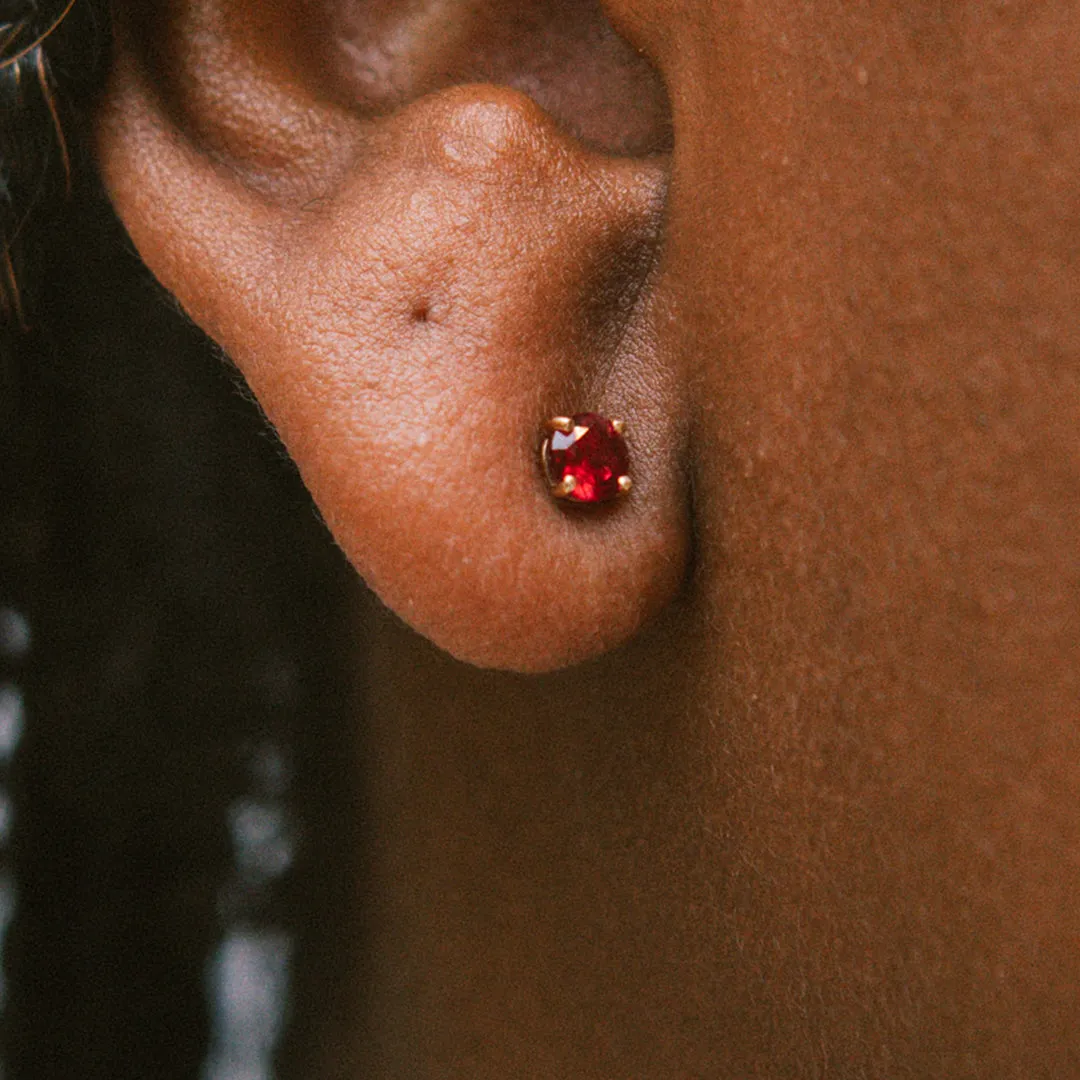 Ruby Studs