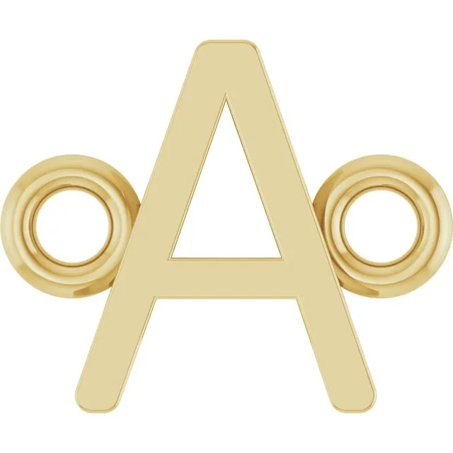 Sans Serif Initial A Link