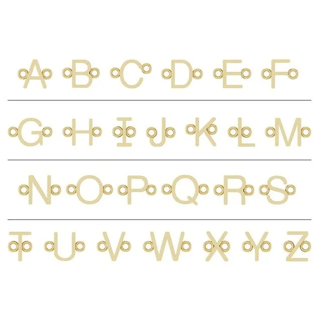 Sans Serif Initial A Link