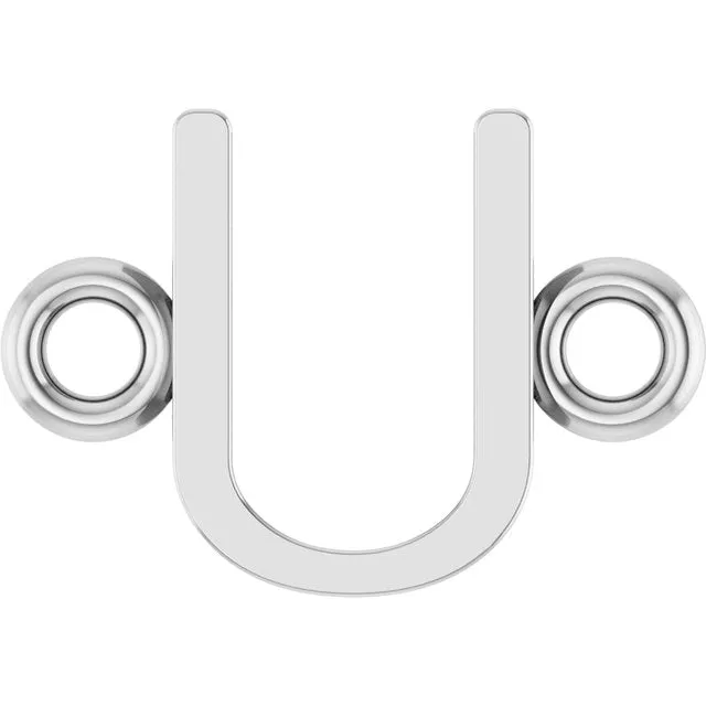 Sans Serif Initial A Link