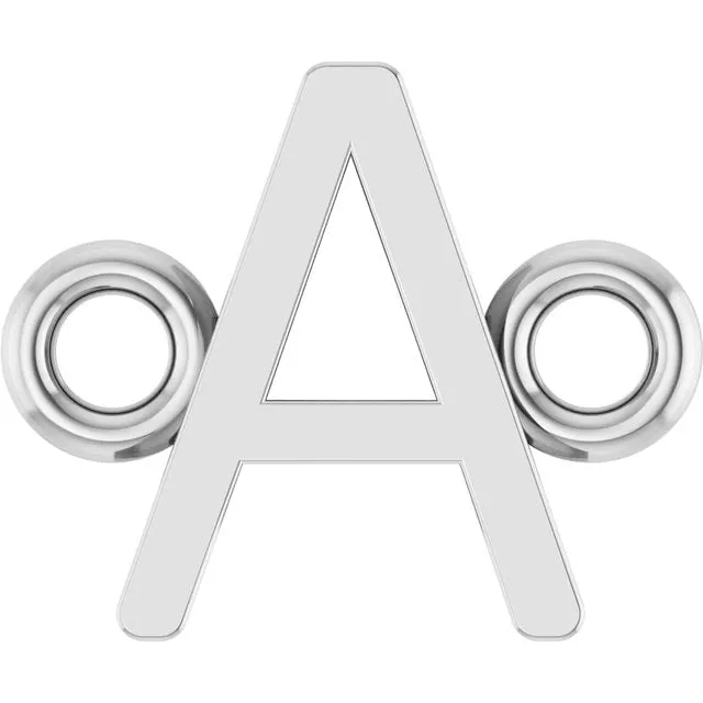 Sans Serif Initial A Link