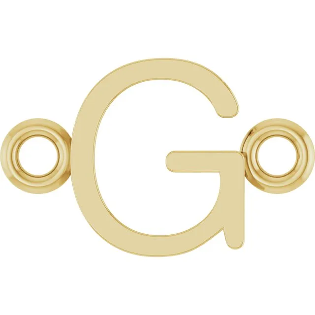Sans Serif Initial A Link