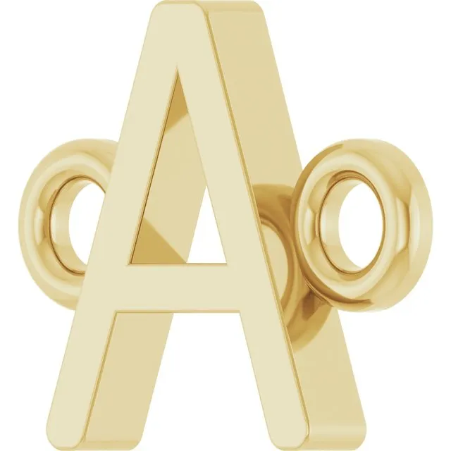 Sans Serif Initial A Link