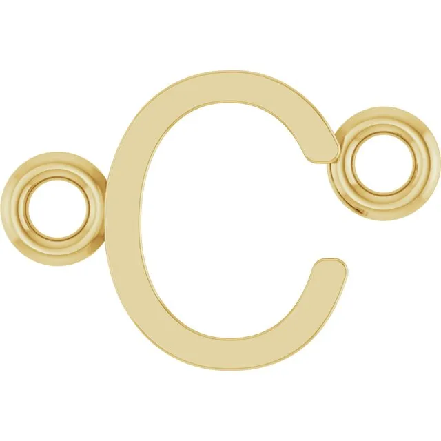 Sans Serif Initial A Link