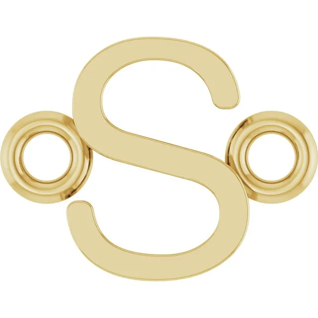 Sans Serif Initial A Link