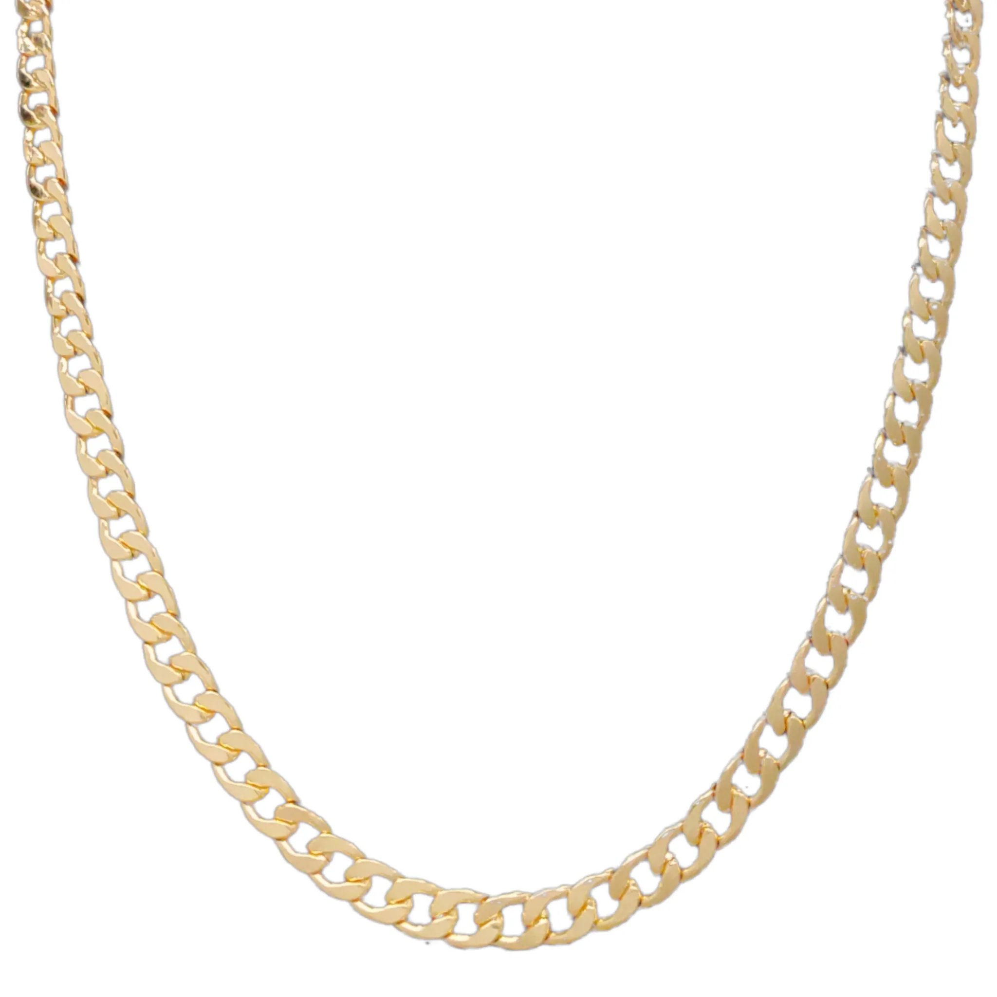 Seoul Stone Gold Cuban Link Chain (6mm)
