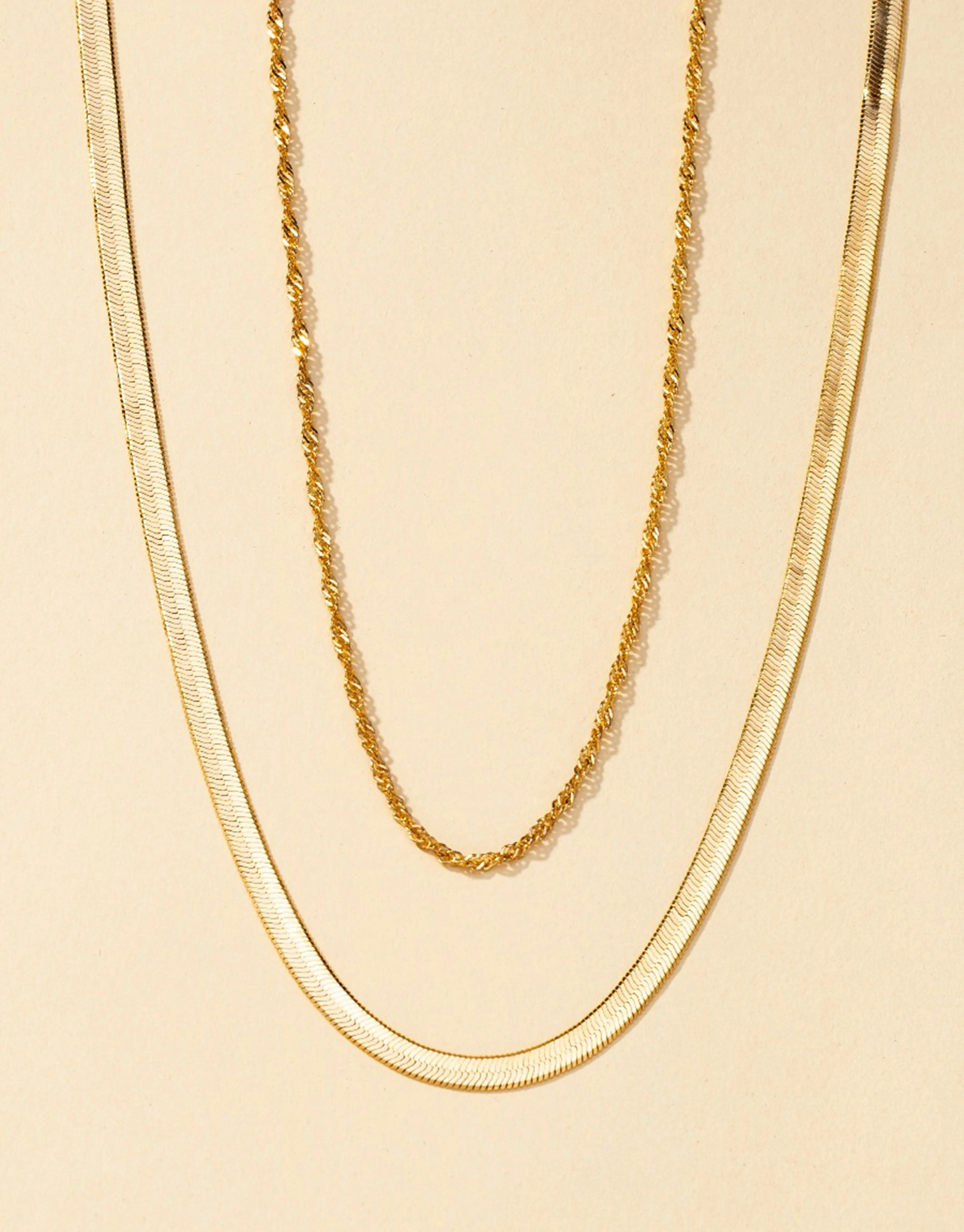 Siena Layered Fine Necklace Set