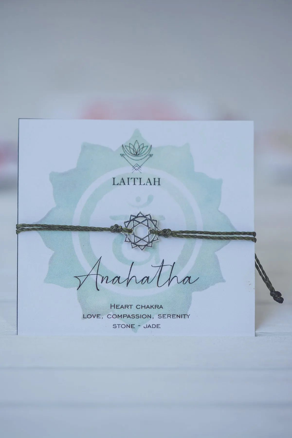 SILVER CHAKRAS BRACELET