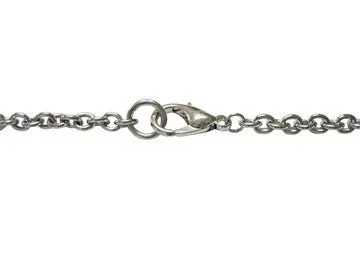 Silver Toned Etched Menorah Pendant Necklace