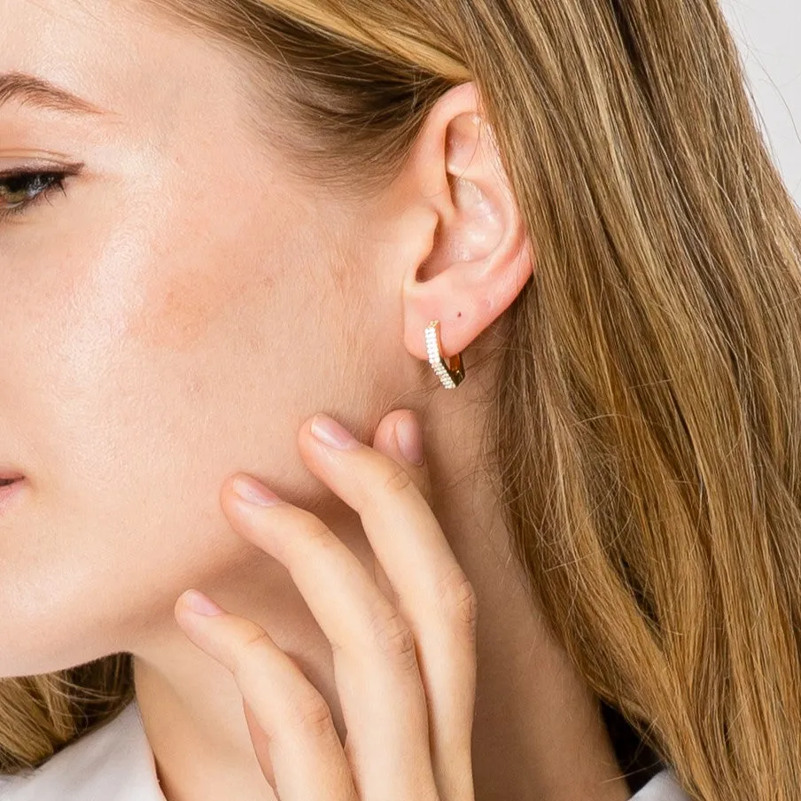 Small Gold Hoop Earrings