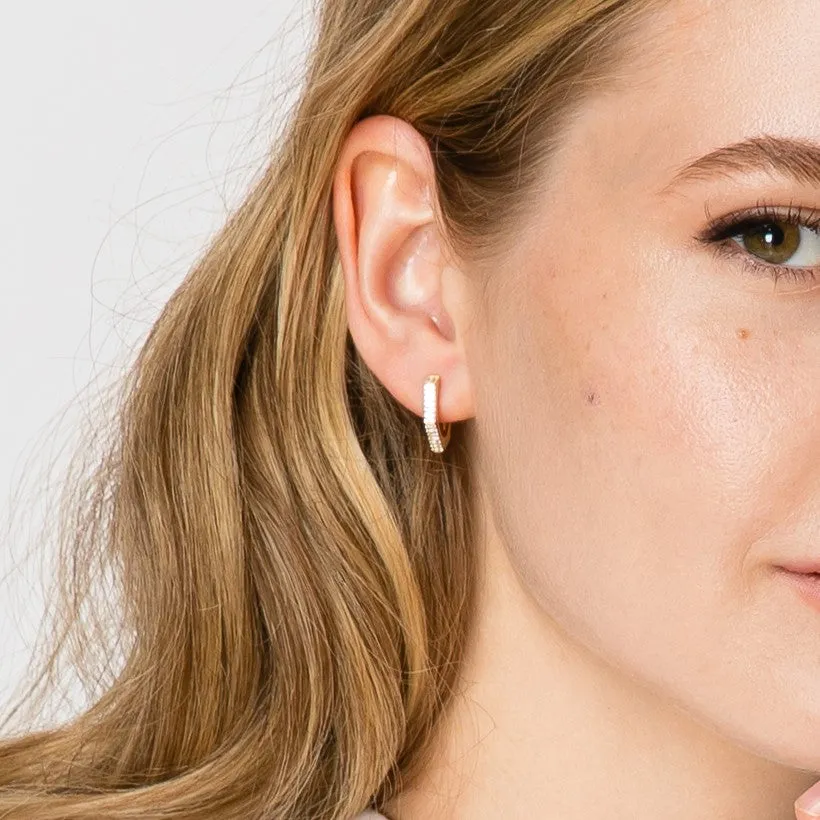 Small Gold Hoop Earrings