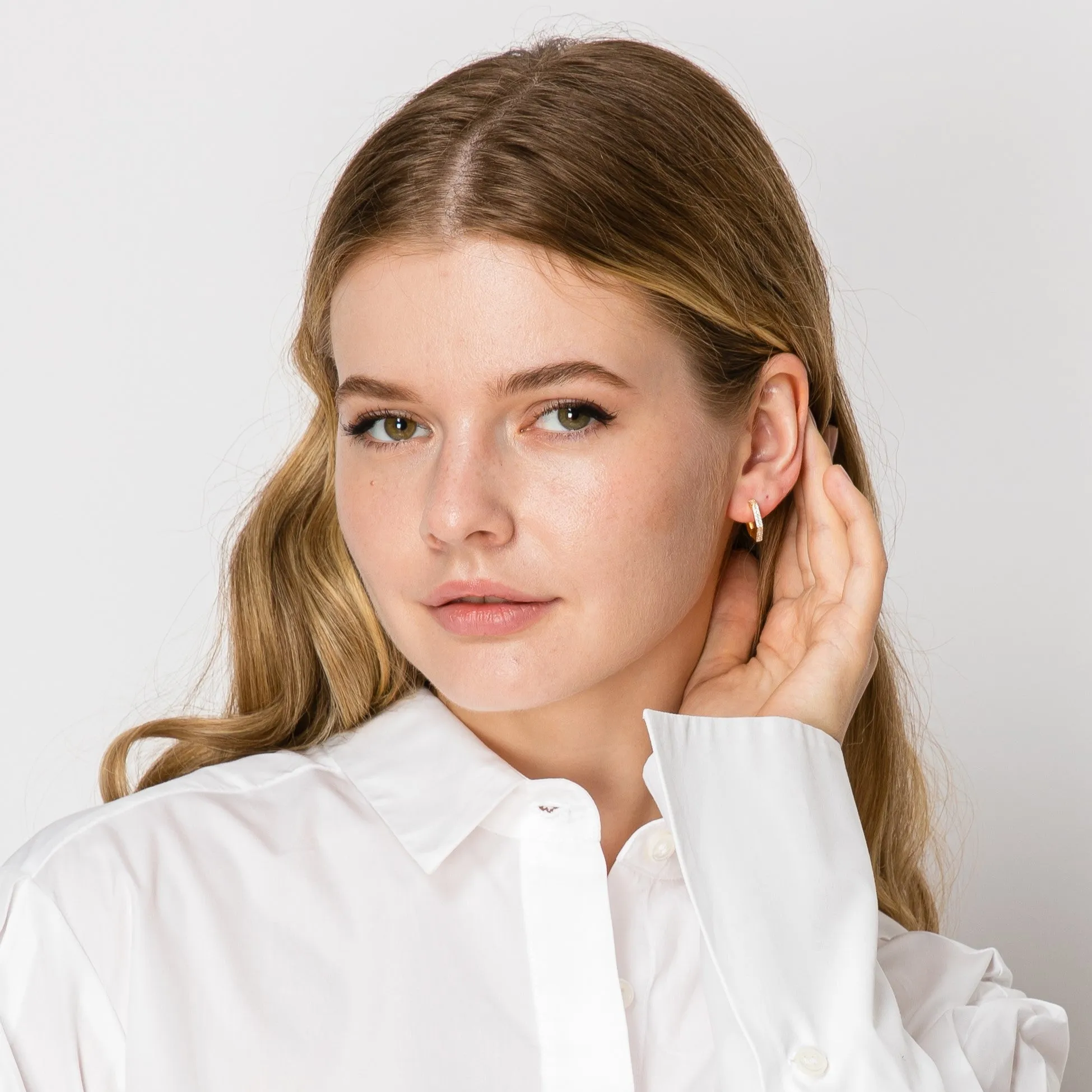 Small Gold Hoop Earrings