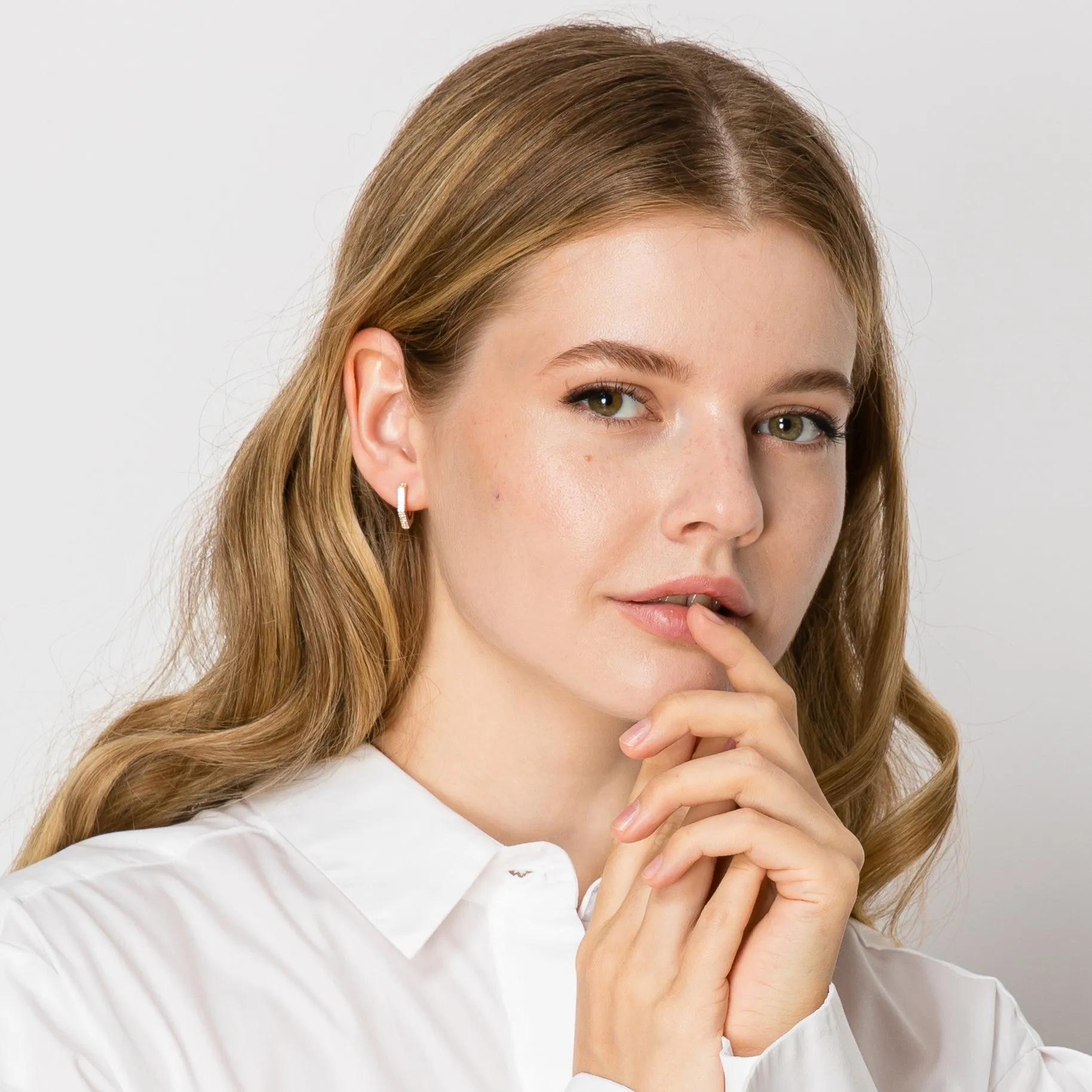 Small Gold Hoop Earrings
