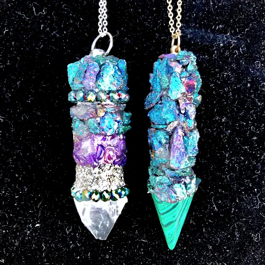 Snuff Spoon Necklaces