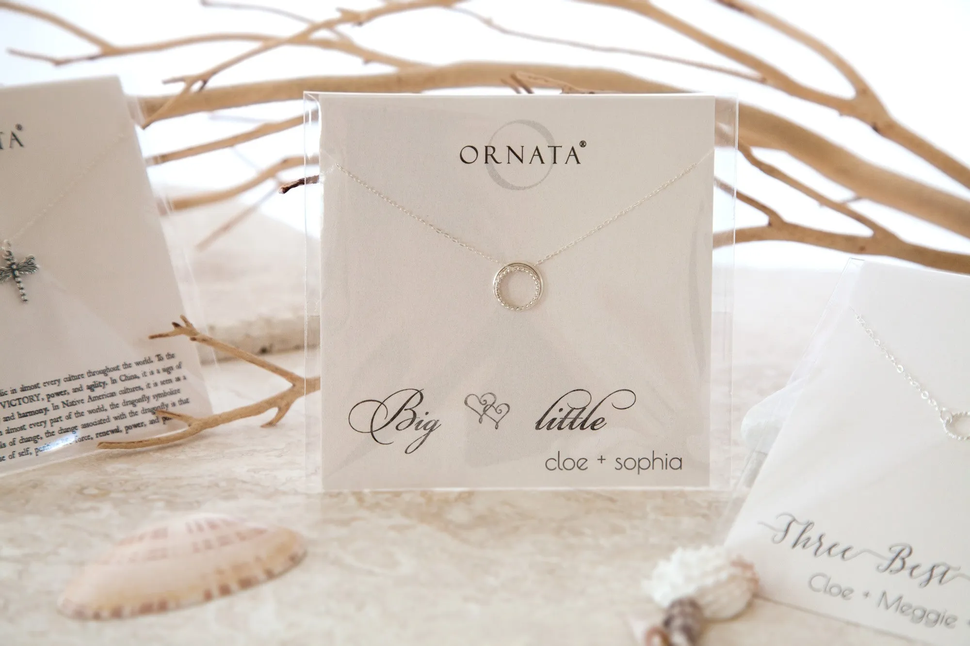 “So Blessed” Sterling Silver Trinity Necklace