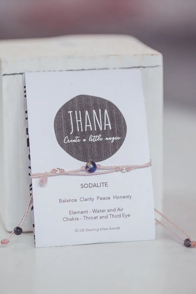 SODALITE CRYSTAL BRACELET