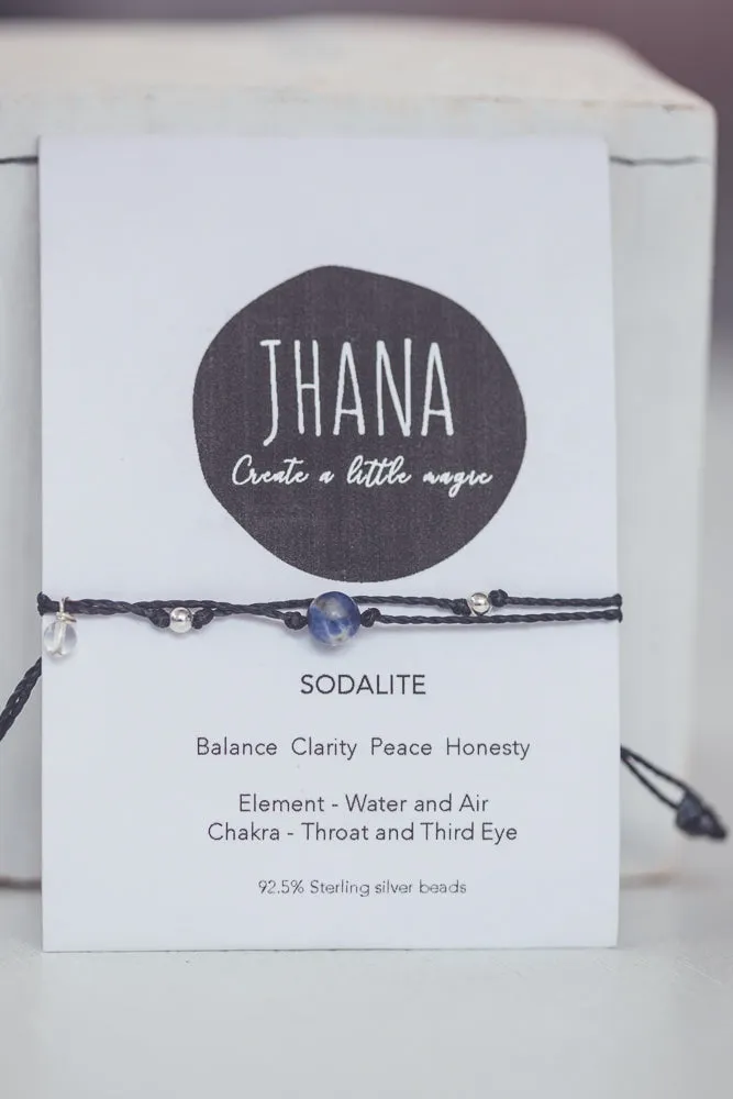 SODALITE CRYSTAL BRACELET