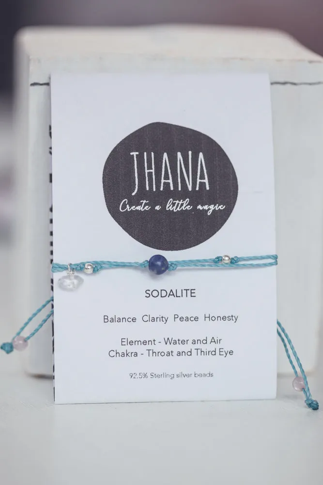 SODALITE CRYSTAL BRACELET