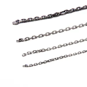 Sold by the Foot BULK 925 Sterling Silver Oval Link Cable Chain Jewelry Making