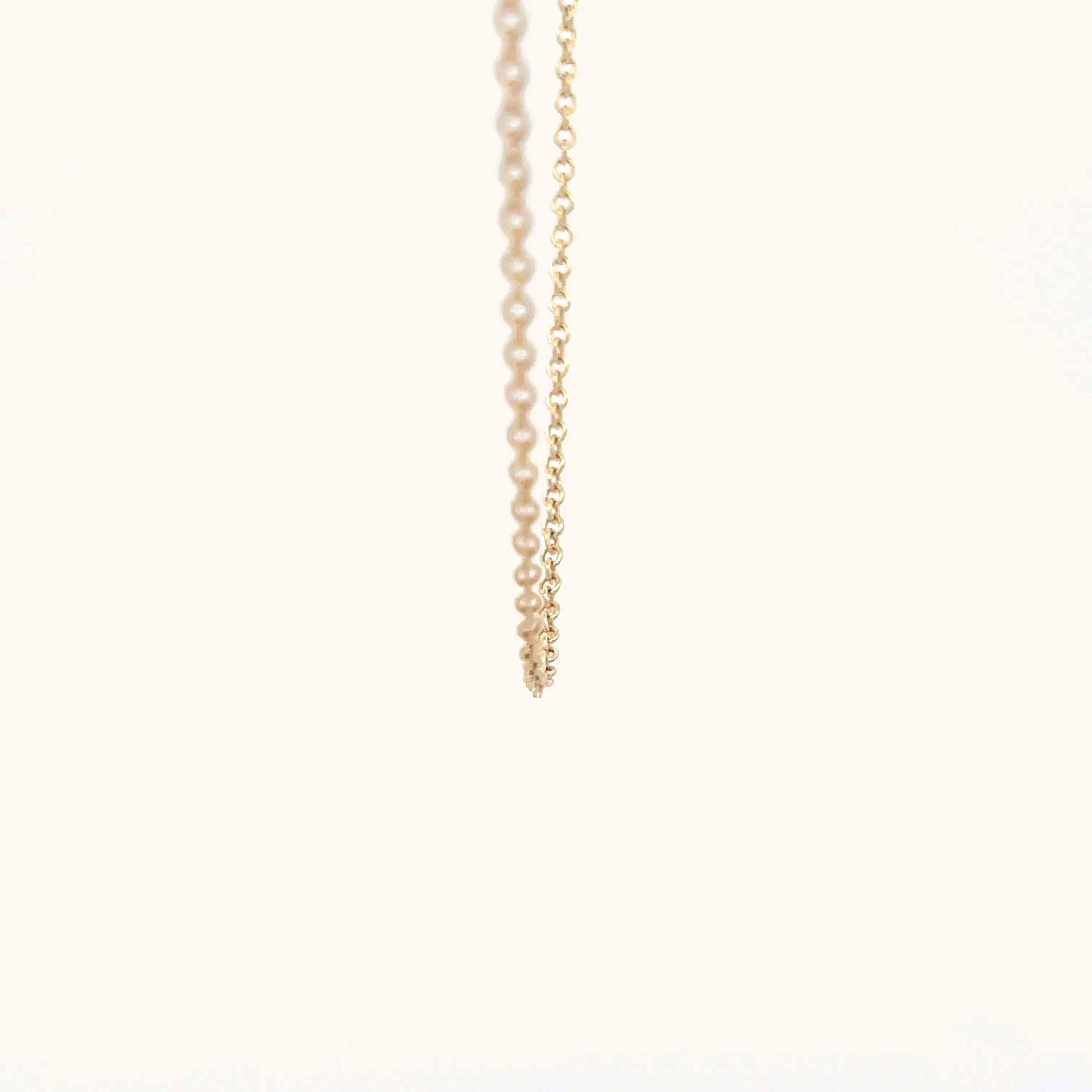 SOLID 14K YELLOW GOLD 20-22" ADJUSTABLE CABLE CHAIN