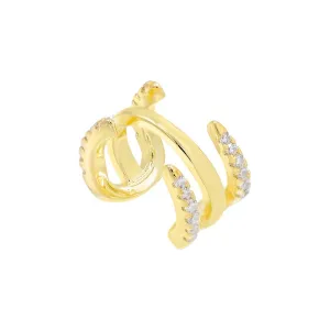 Solid / Pavé Ear Cuff