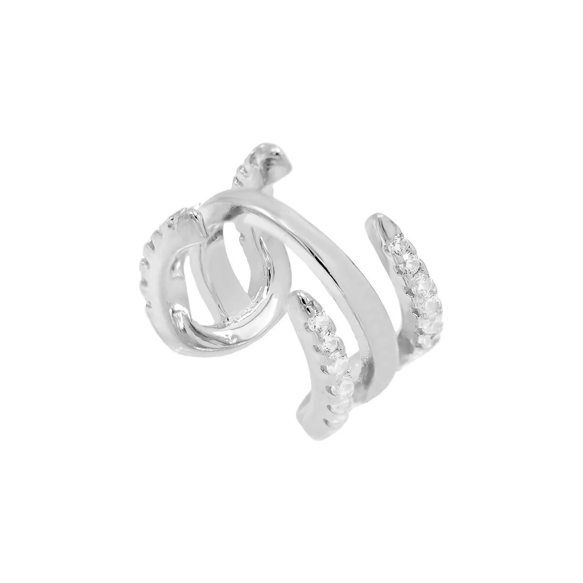 Solid / Pavé Ear Cuff