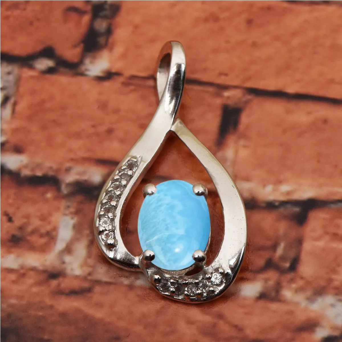 Solitaire Pendant in Multi Choice Gemstone Jewelry