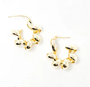 Spiral Hoop Earrings