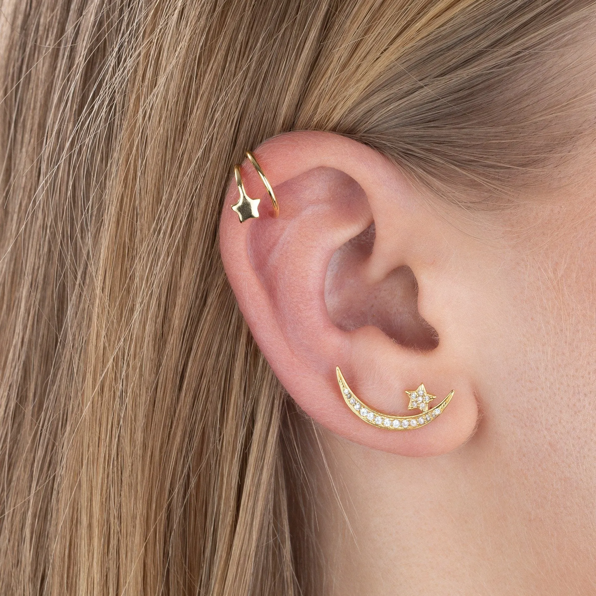 Star Ear Cuff