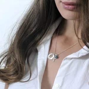 Sterling Silver 925 Necklace pendant with cross