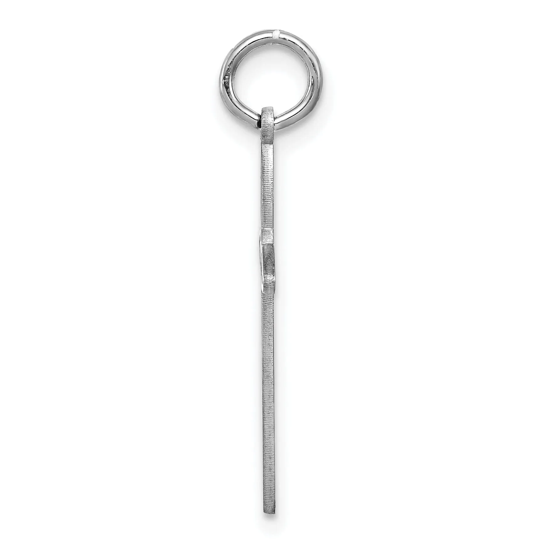 Sterling Silver Laser Designed Cross Pendant