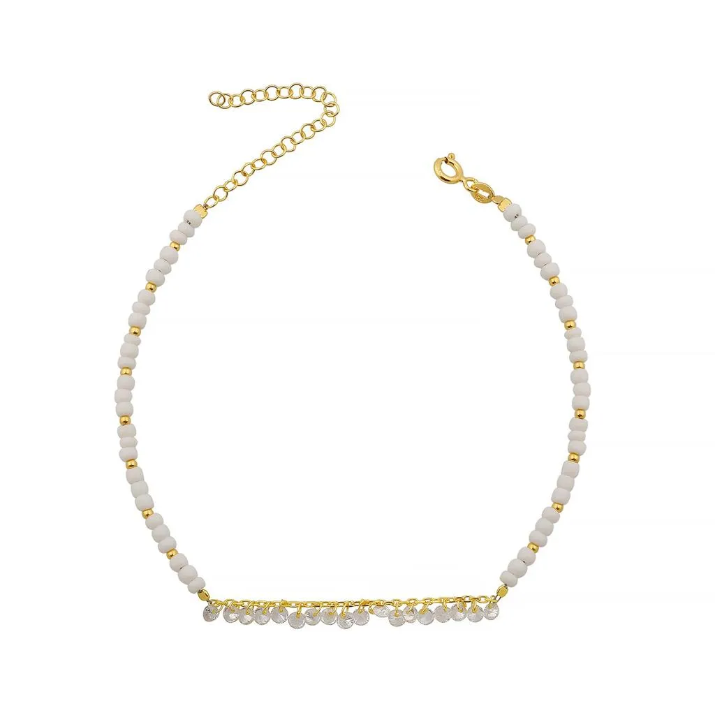 Stone & Crystal Anklets