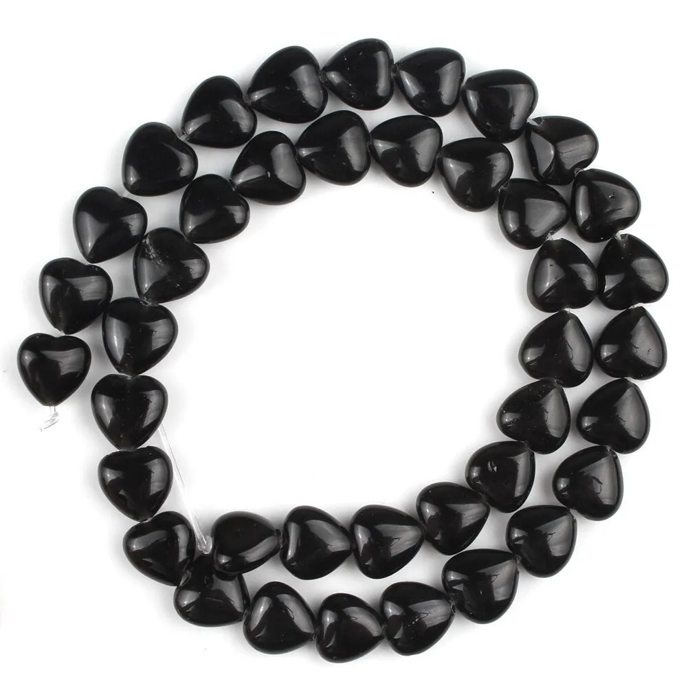 Stones Heart Shape Loose Beads Crystal Turquoise