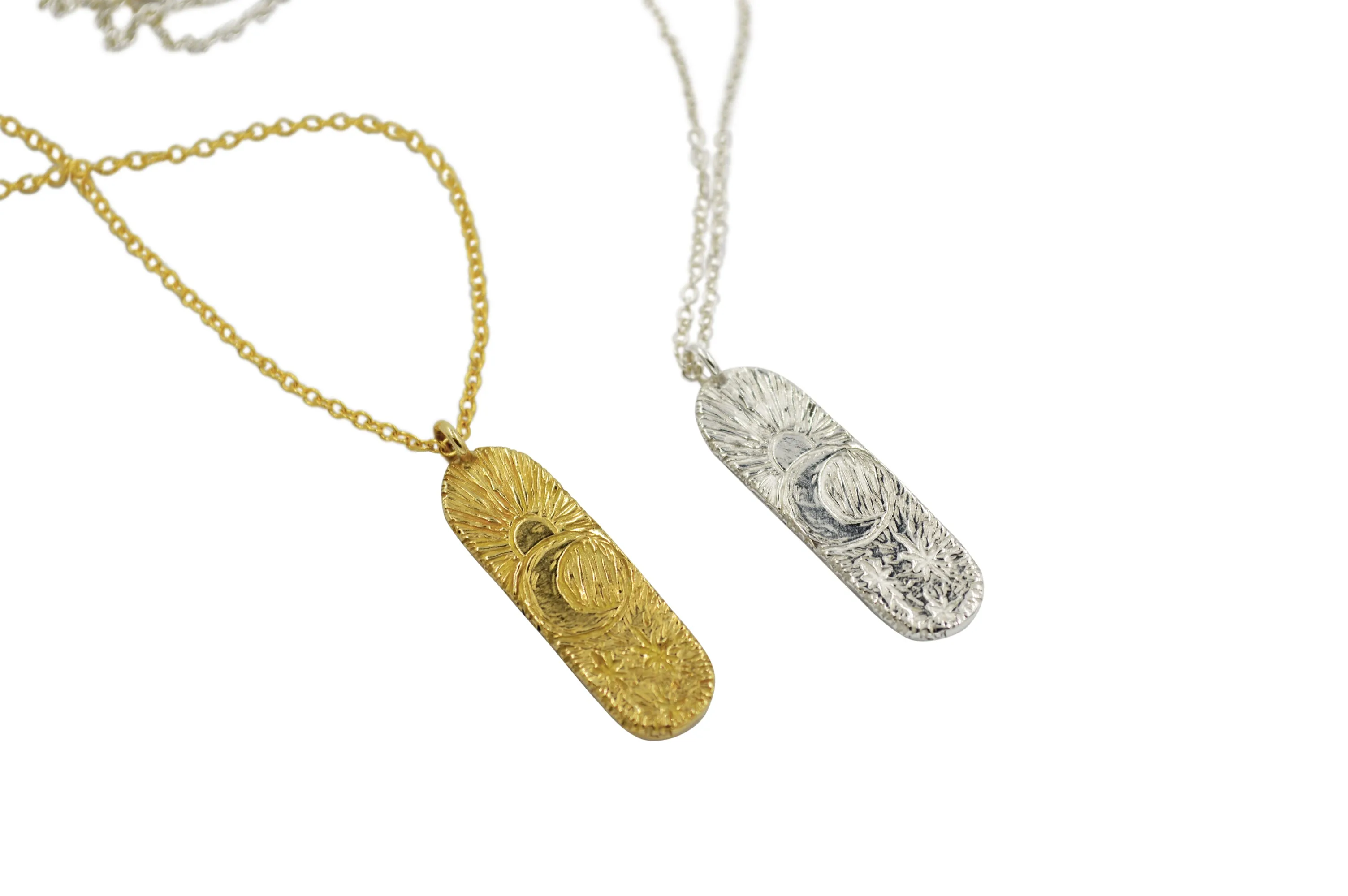 Sun Moon and Stars Necklace