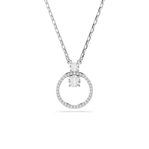 Swarovski Rhodium Constella Circle Necklace