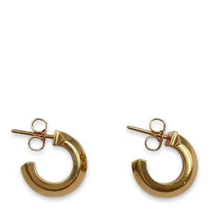 T1 Hoop Earrings in Rose Gold Hardware