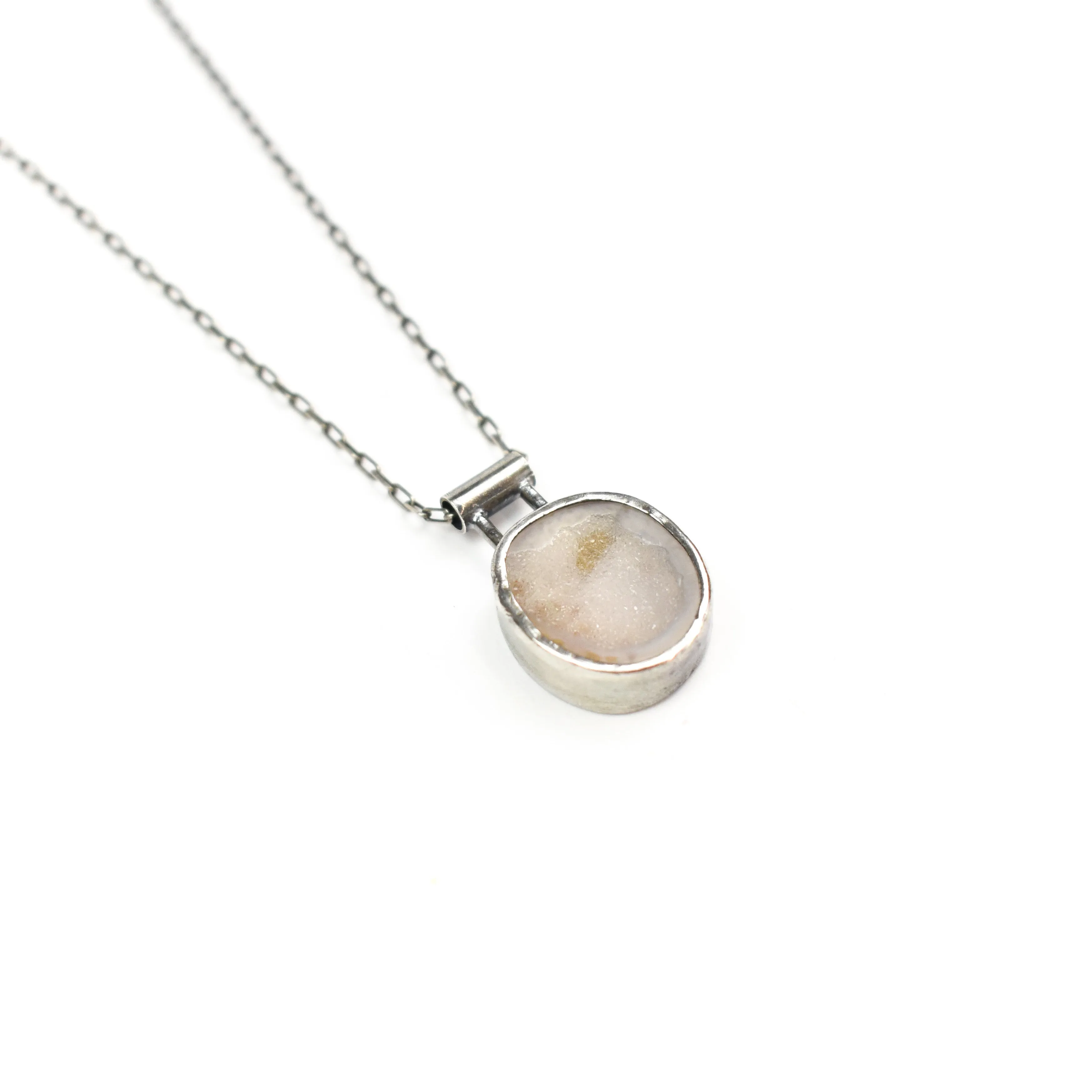 Taylor Fentz Geode Pendant Necklace #1