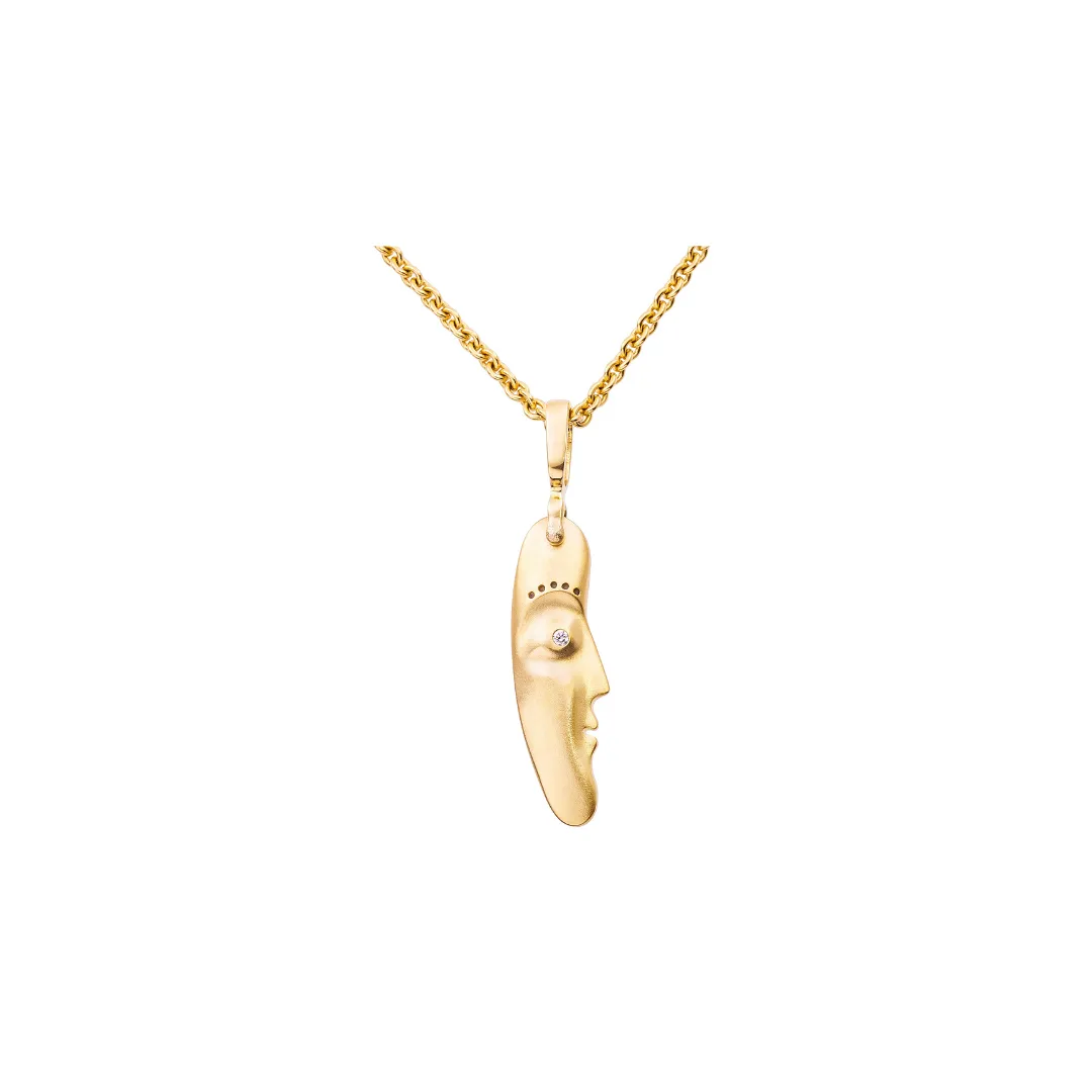 The Big Sleep Double-Sided Pendant