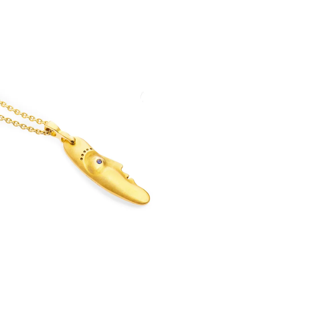 The Big Sleep Double-Sided Pendant