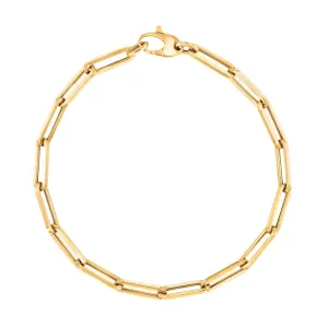 The Crowns Bespoke Jewelry Gold Link Bracelet