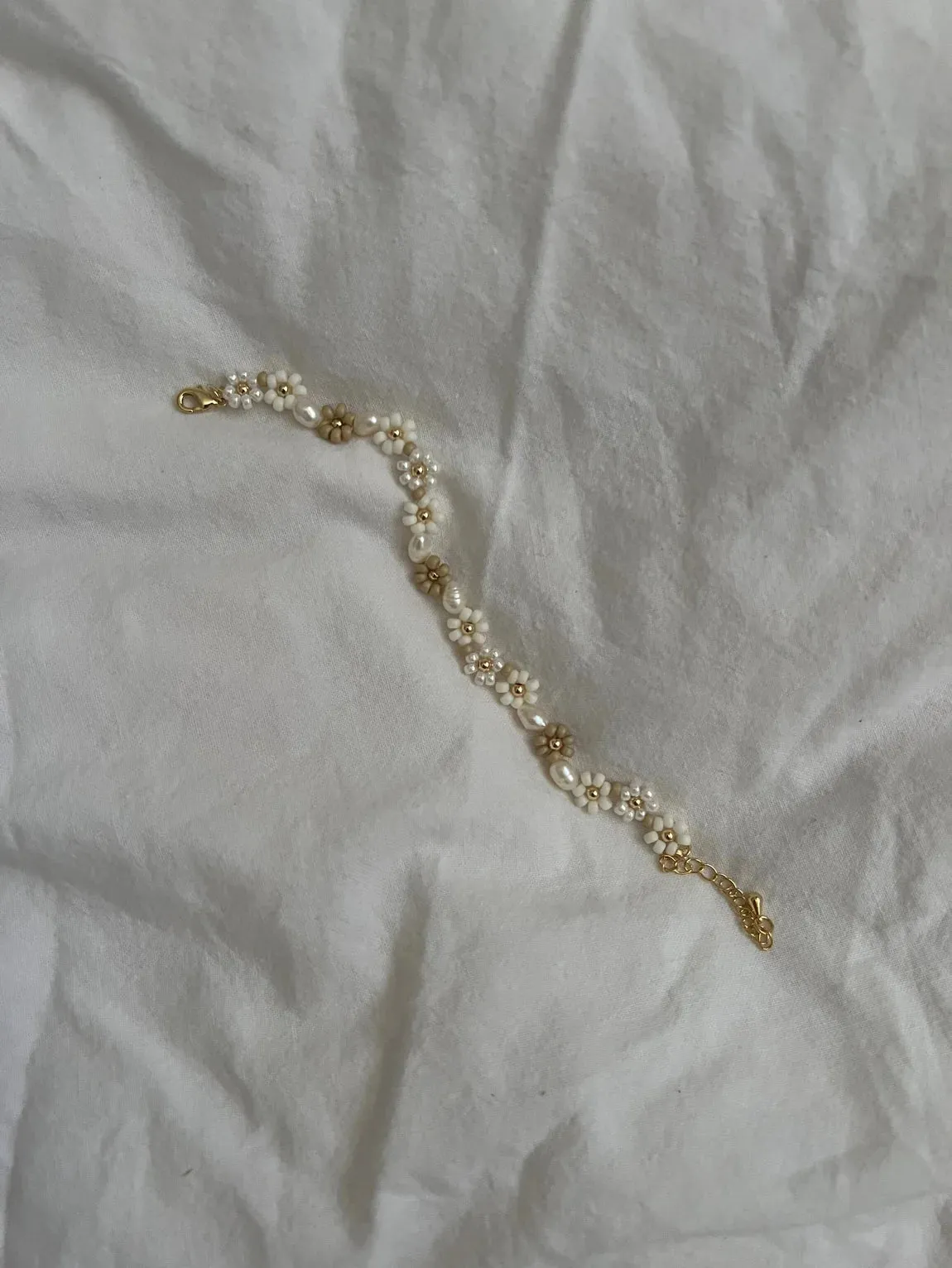 The Daisy Beaded Anklet - Various Styles