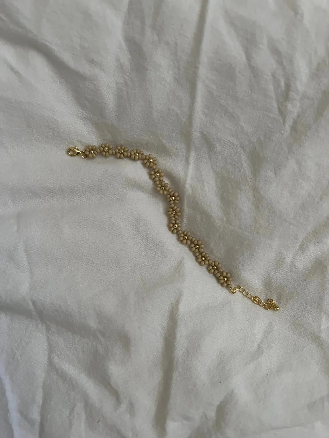 The Daisy Beaded Anklet - Various Styles