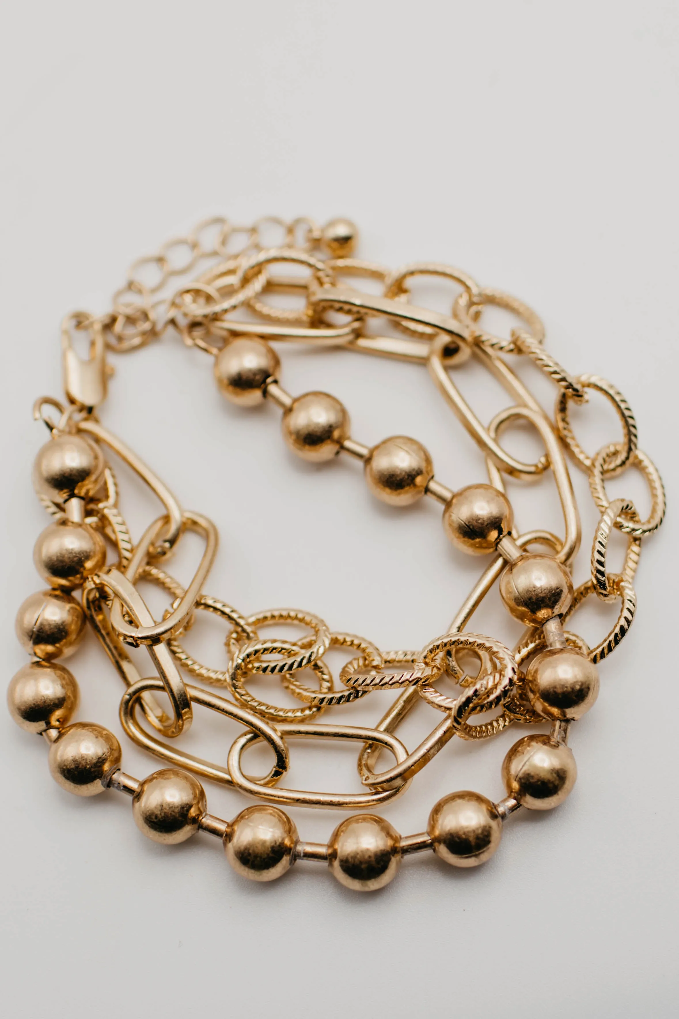 The Mackie Ball   Chain Bracelet