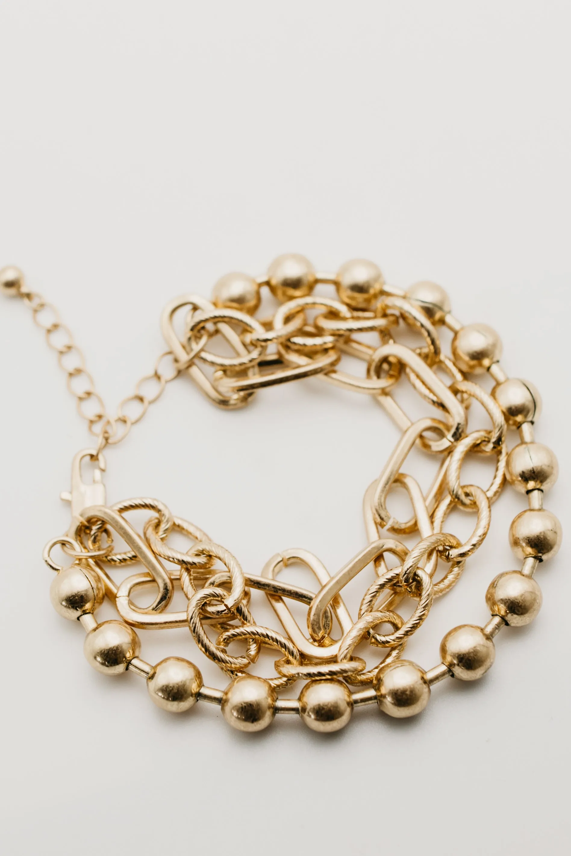 The Mackie Ball   Chain Bracelet