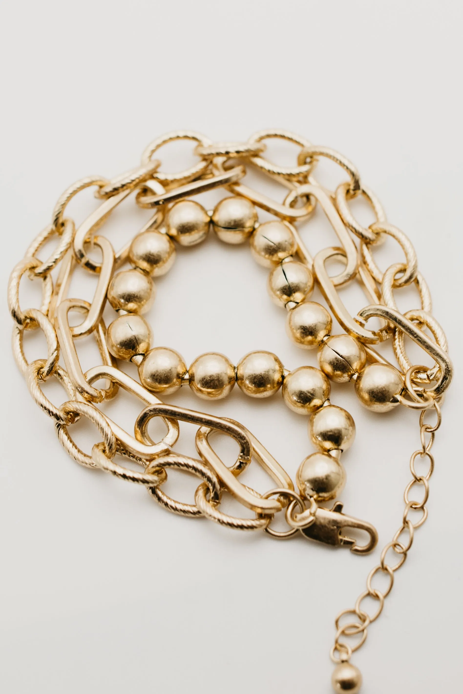 The Mackie Ball   Chain Bracelet