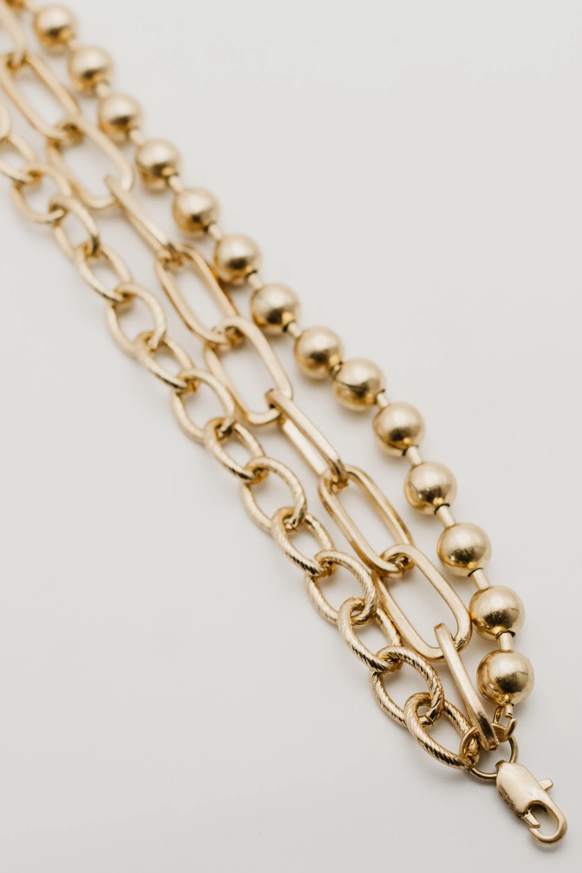 The Mackie Ball   Chain Bracelet