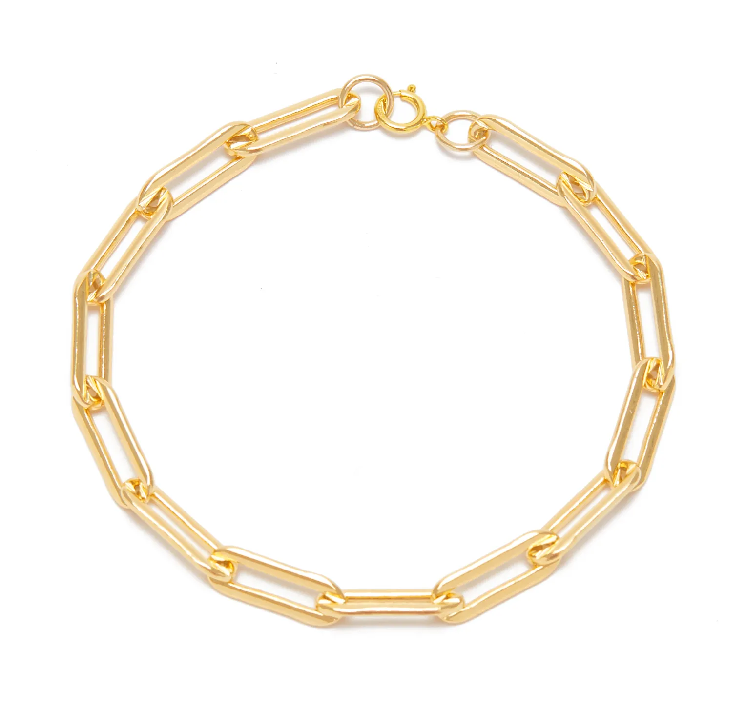 The Paper Clip Anklet