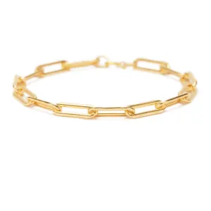 The Paper Clip Anklet